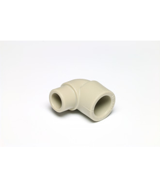 На фото Hi-Therm PP-R socket-spigot elbow 90°